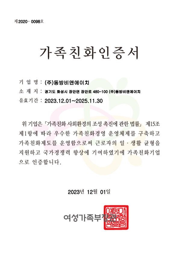 Employment Equality & Work Environment Improvement