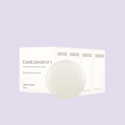 5 x 90 г Bebeskin Детское мыло без запаха