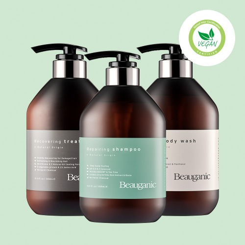 Органический набор из 3 предметов ШампуньУходМытье тела 500 мл Оригинал