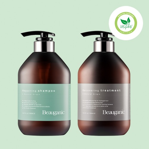 Органический набор из 2 частей Шампунь Лечение 500 мл Оригинал